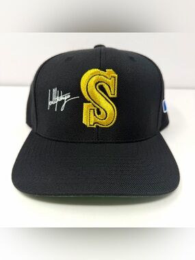 KTH Kill The Hype LA Seattle Mariners Snapback Hat Baseball Cap Black EUC Rare